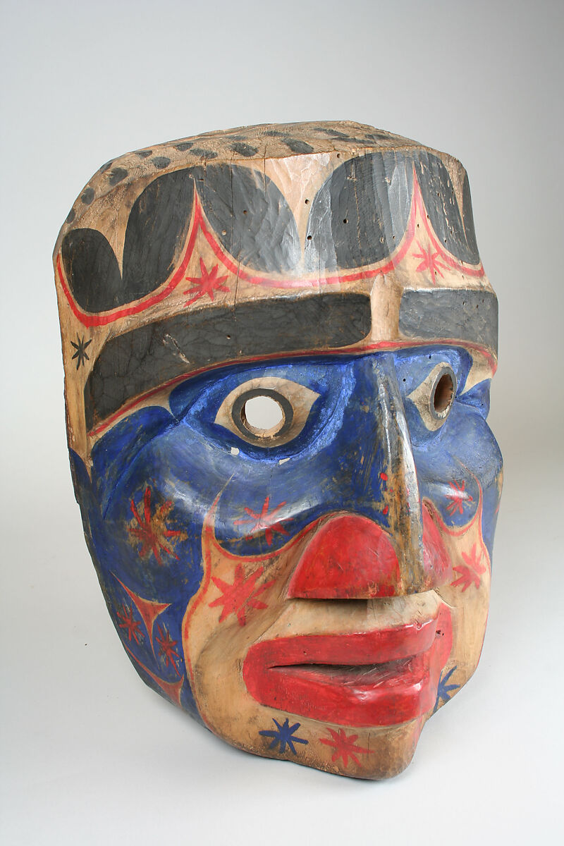 Komokwa Mask, Wood, pigment, Kwakwaka’wakw (Kwakiutl)