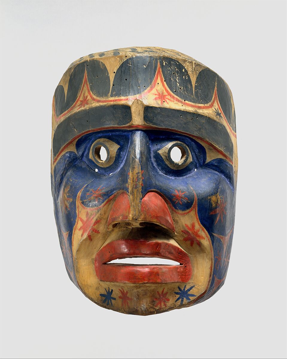 Komokwa Mask, Wood, pigment, Kwakwaka’wakw (Kwakiutl) 