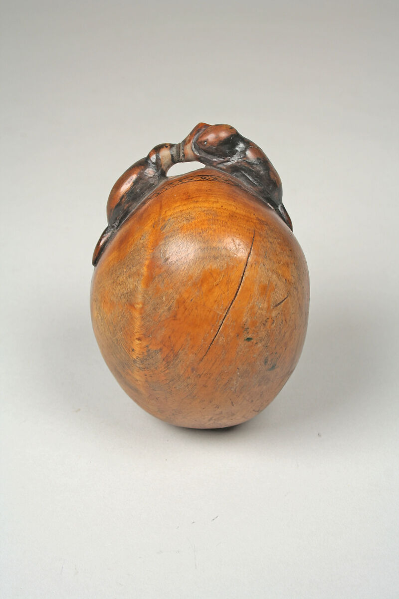 Belt Cup, Wood, Penobscot or Passamaquoddy