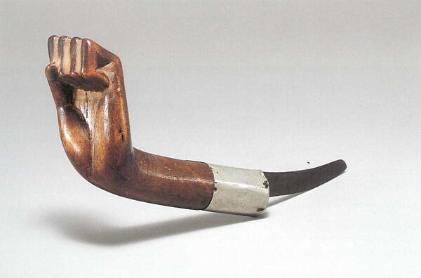 Crooked Knife, Wood, metal, Penobscot