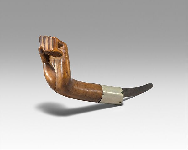 Crooked Knife, Wood, metal, Penobscot 