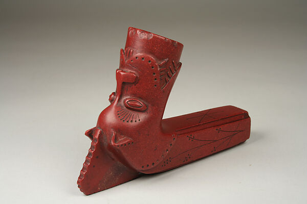 Pipe Bowl, Catlinite, Central Plains Sioux