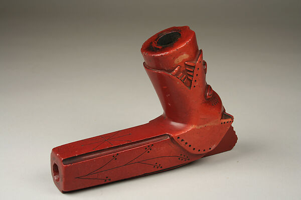 Pipe Bowl, Catlinite, Central Plains Sioux