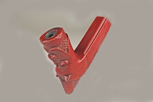 Pipe Bowl, Catlinite, Central Plains Sioux