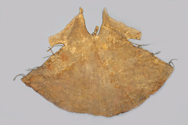 Tipi Model, Native-tanned skin, pigment, Sioux