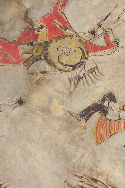 Tipi Model, Native-tanned skin, pigment, Sioux