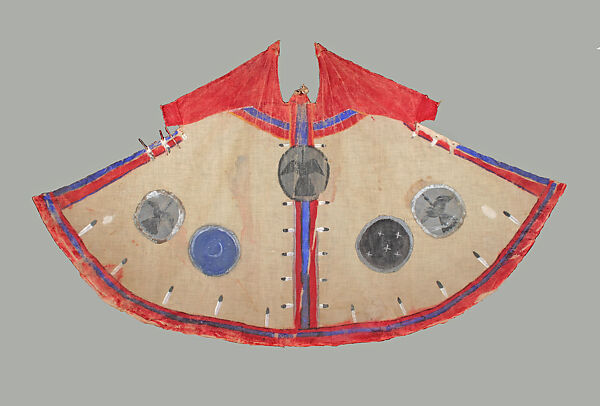 Tipi Model, Cotton, pigment, Kiowa or Comanche 