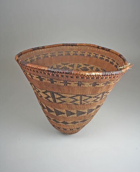 Burden Basket, Plant fiber, Pomo (?)