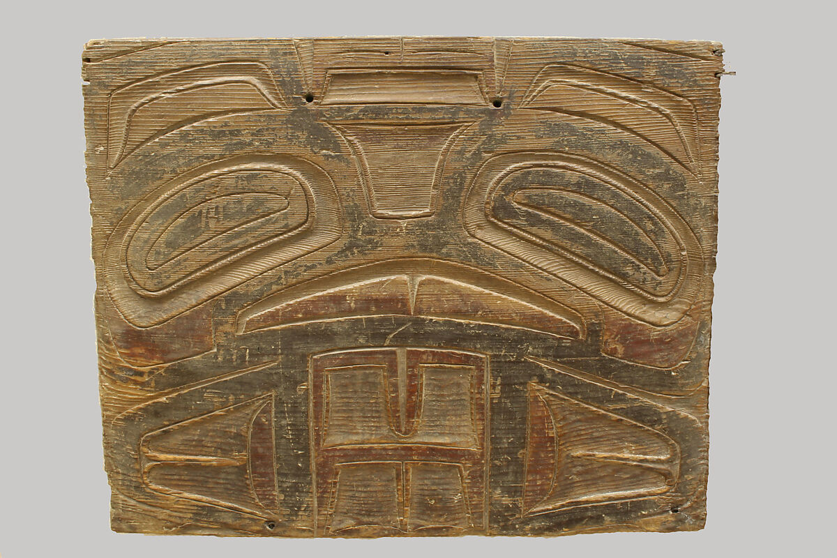 Storage Chest, Wood, pigment, Tlingit or Tsimshian
