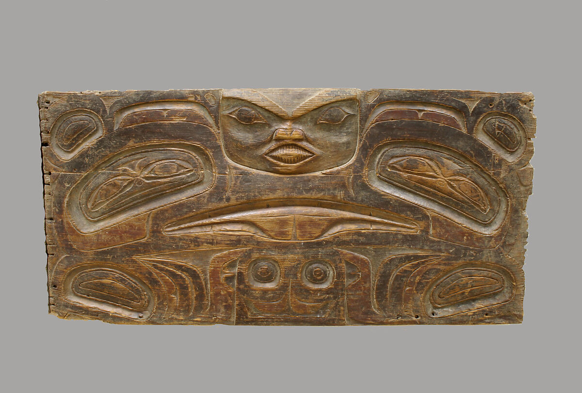Storage Chest, Wood, pigment, Tlingit or Tsimshian