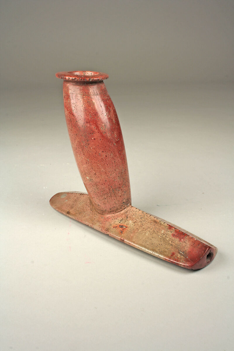 Pipe, Kaolinitic pipestone, Hopewellian