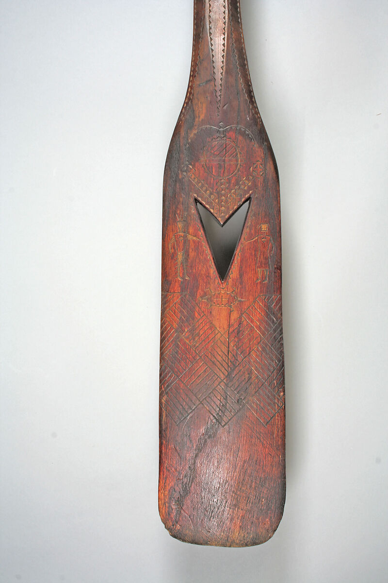 Paddle, Wood, Haudenosaunee (Iroquois)