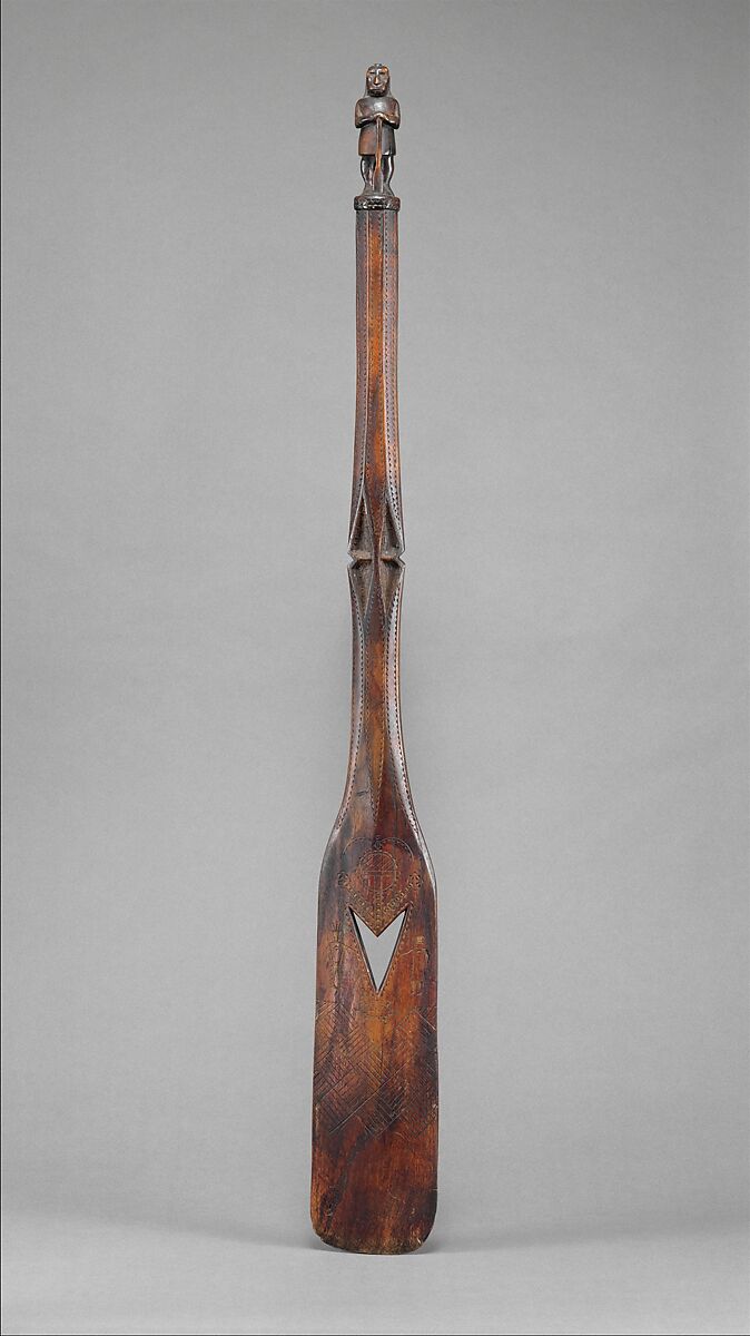 Paddle, Wood, Haudenosaunee (Iroquois) 
