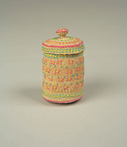 Miniature Lidded Basket