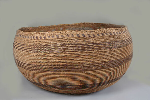 Utility Basket, Plant fiber, Pomo