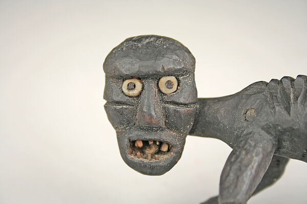 Tupilak, Wood, bone, pigment, Inuit
