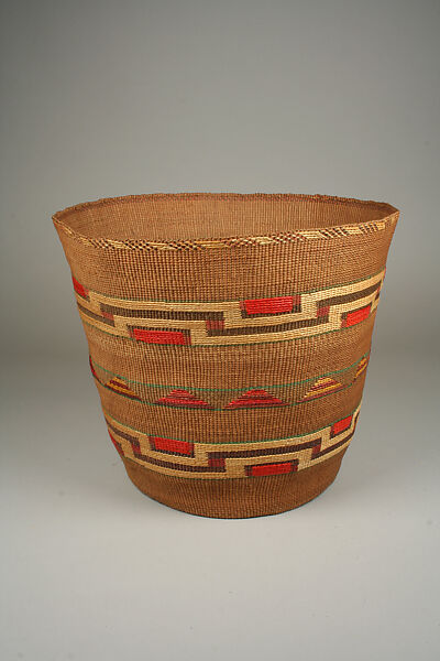 Basket, Plant fiber, Tlingit
