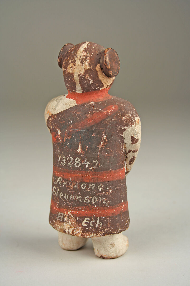 Figurine, Ceramic, pigment, Zuni
