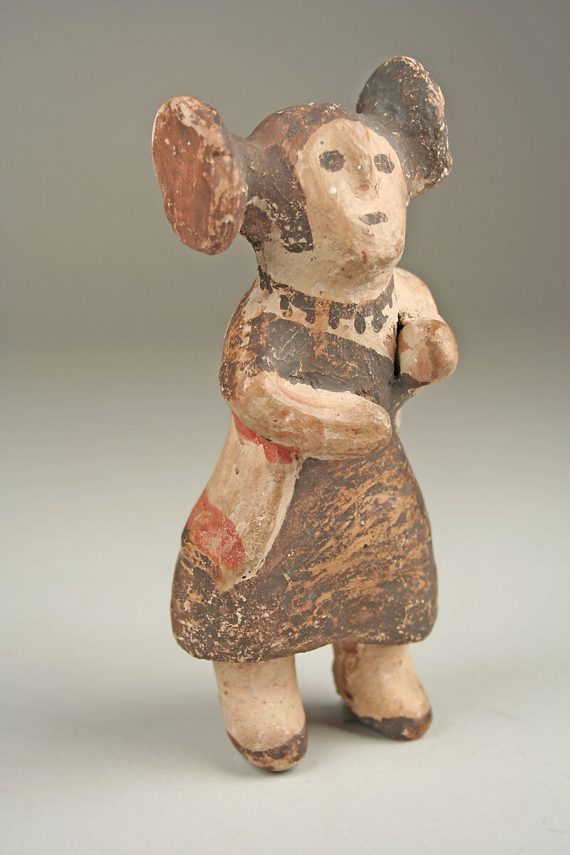 Figurine, Ceramic, pigment, Hopi