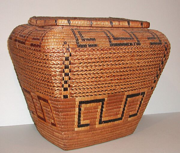 Hamper, Plant fiber, Salish