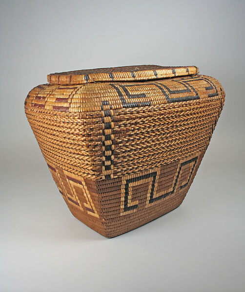 Hamper, Plant fiber, Salish