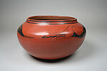 Bowl, Maria Martínez (Native American, San Ildefonso Pueblo, Santa Fe, New Mexico 1887–1980  San Ildefonso Pueblo, Santa Fe New Mexico), Ceramic