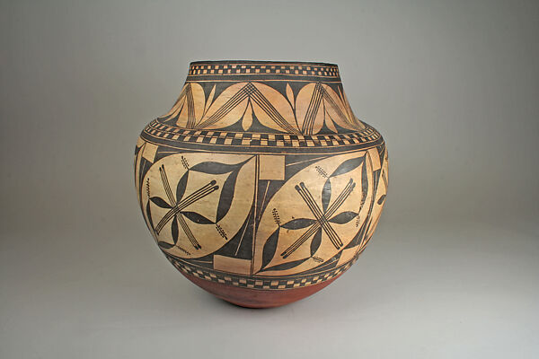 Water Jar (olla), Ceramic, Acoma