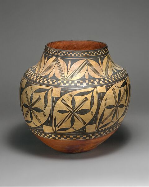 Water Jar (olla), Ceramic, Acoma 