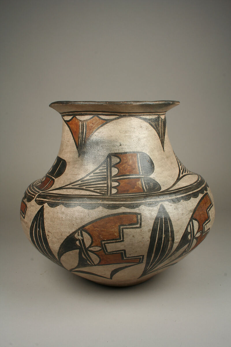 Storage Jar, Martina Vigil Montoya (American, San Ildefonso Pueblo, New Mexico 1856–1916), Ceramic