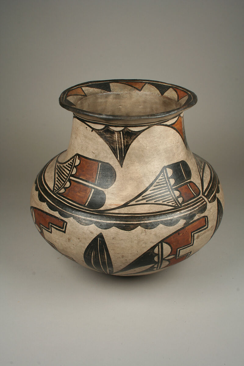 Storage Jar, Martina Vigil Montoya (American, San Ildefonso Pueblo, New Mexico 1856–1916), Ceramic