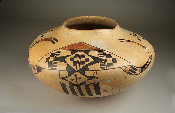 Jar, Nampeyo (Native American, Hopi-Tewa, ca. 1859–1942), Ceramic