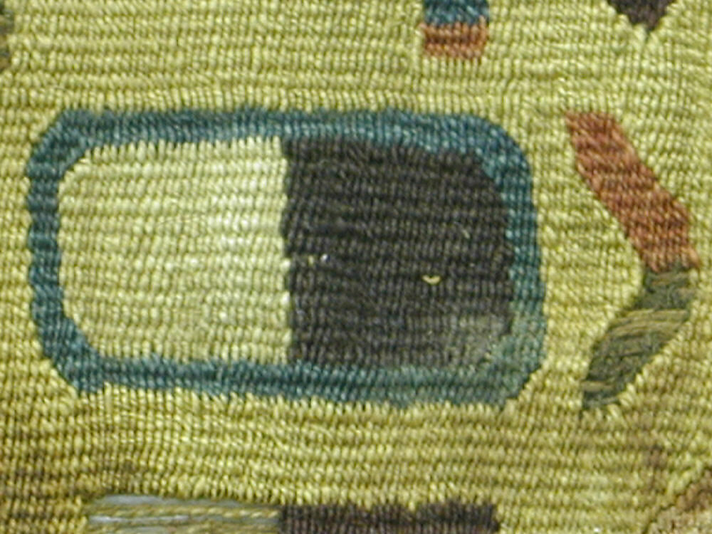 Neck Emblem or Sash, Camelid and human hair, Pukara