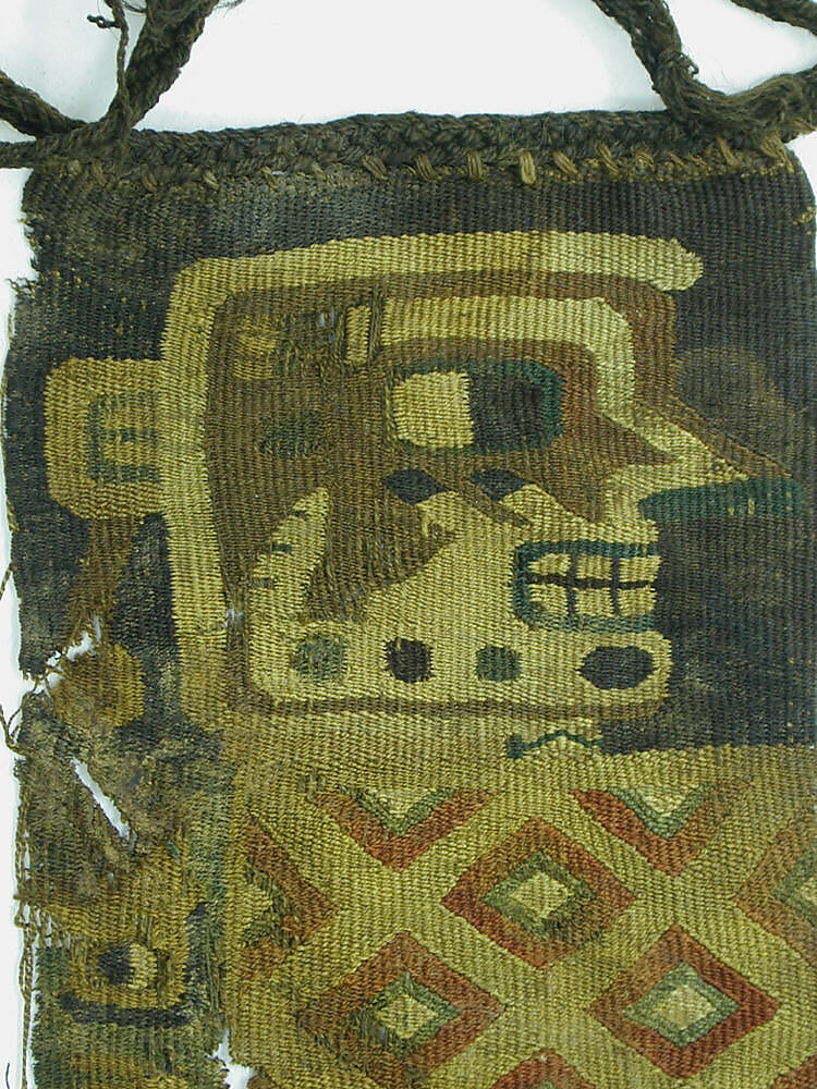 Neck Emblem or Sash, Camelid and human hair, Pukara