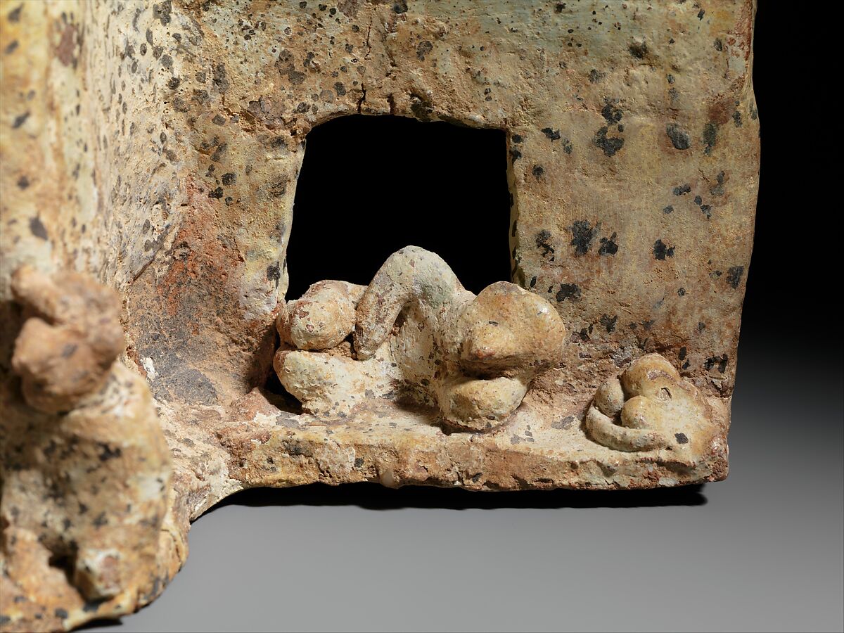 House model, Nayarit artist(s), Ceramic, slip, Nayarit