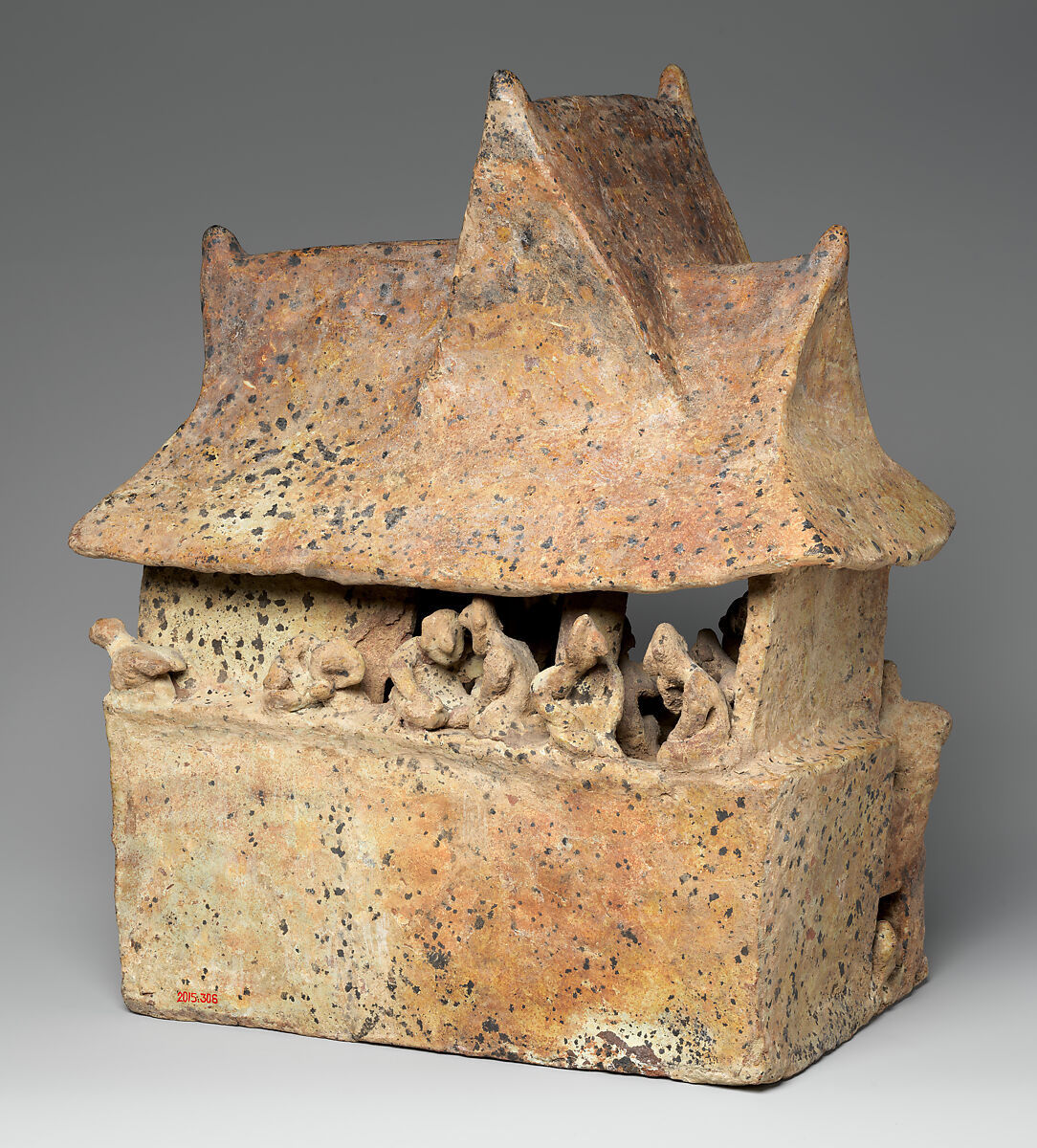 House model, Nayarit artist(s), Ceramic, slip, Nayarit