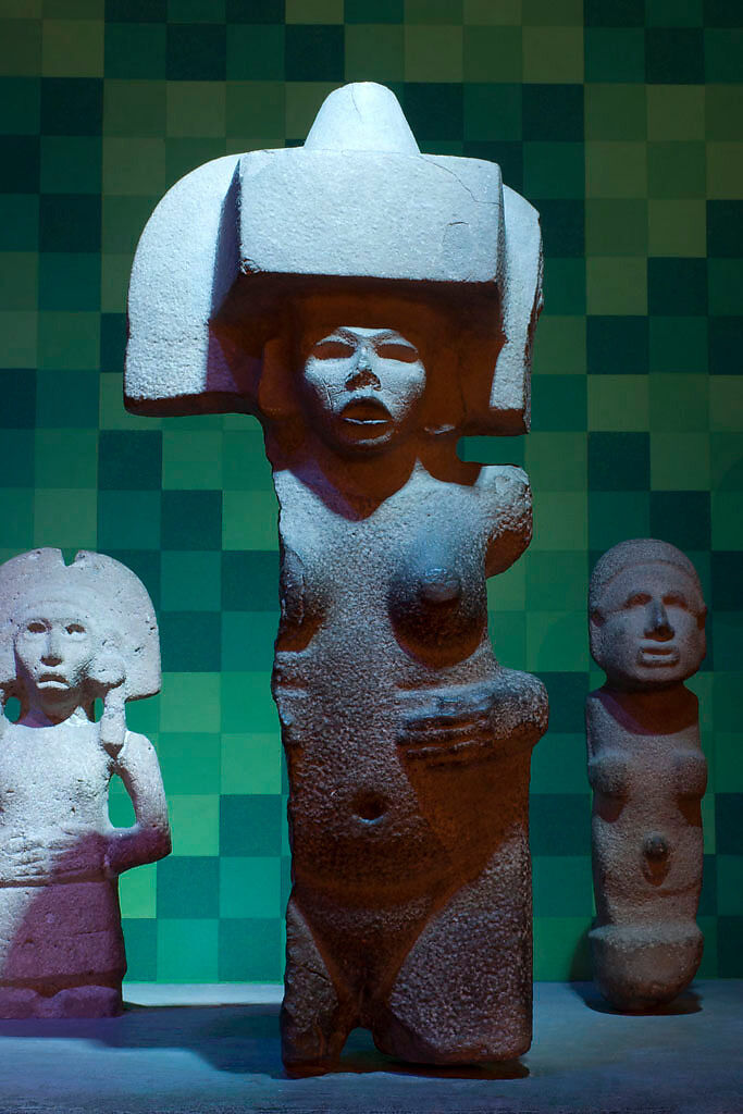 Female figure, Stone, Huastec