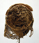 Pwo (female) mask, Chokwe artist, Wood, plant fiber, pigment, fur, metal, Chokwe peoples