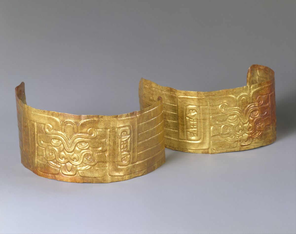 Arm bands, Chavín artist(s), Gold, Chavín 