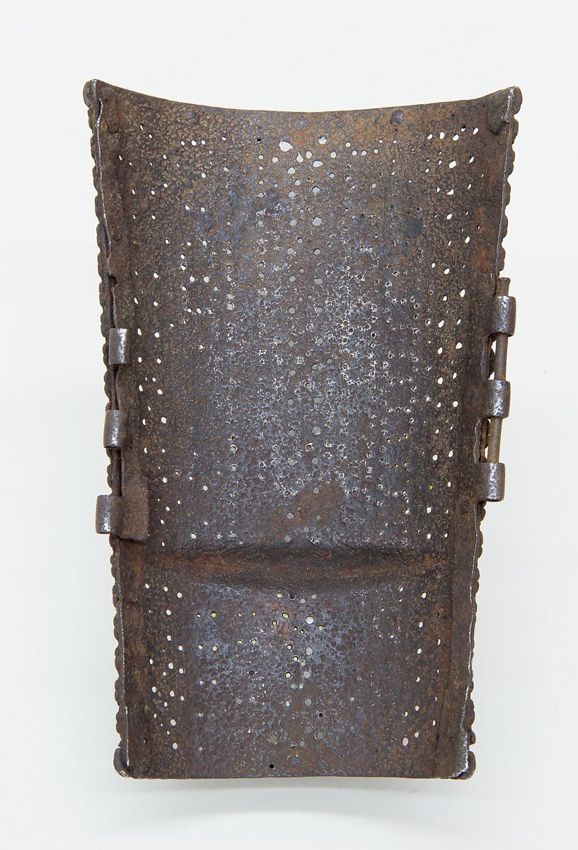 Inside Lame of Arm Guard, Steel, Indian