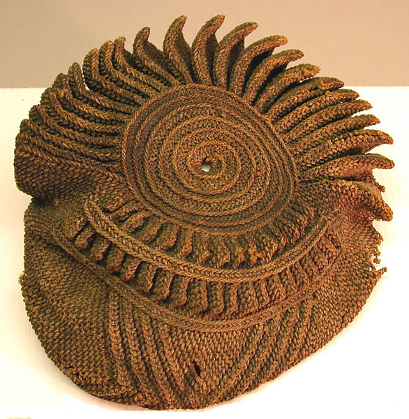 Hat, Raffia palm fiber, Nkutshu 