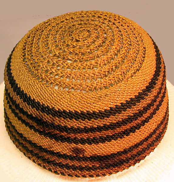 Prestige Cap (Laket mishiing), Raffia palm fiber, Kuba 