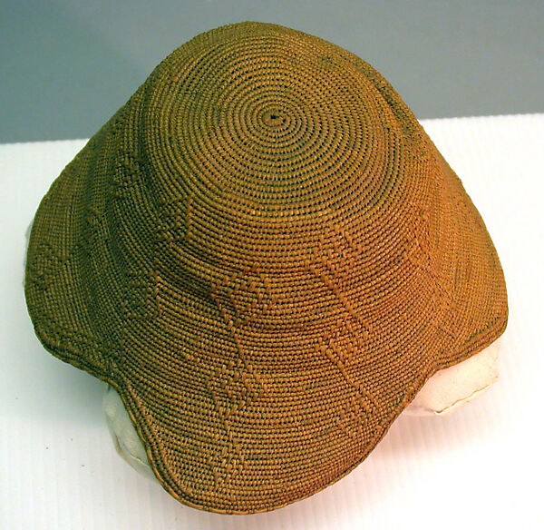 Prestige Cap (Laket mishiing), Raffia palm fiber, Kuba