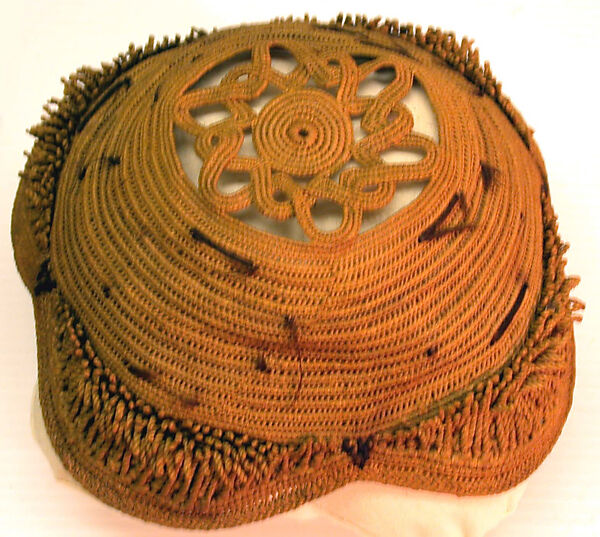 Prestige Cap (Laket mishiing), Raffia palm fiber, Kuba 