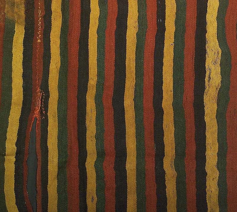 Tunic, Wool (camelid hair), cotton, Siguas