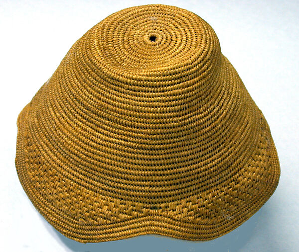 Prestige Cap (Laket mishiing), Raffia palm fiber, Kuba 