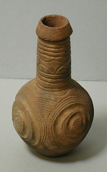 Vessel, Terracotta, Mangbetu or Zande peoples 