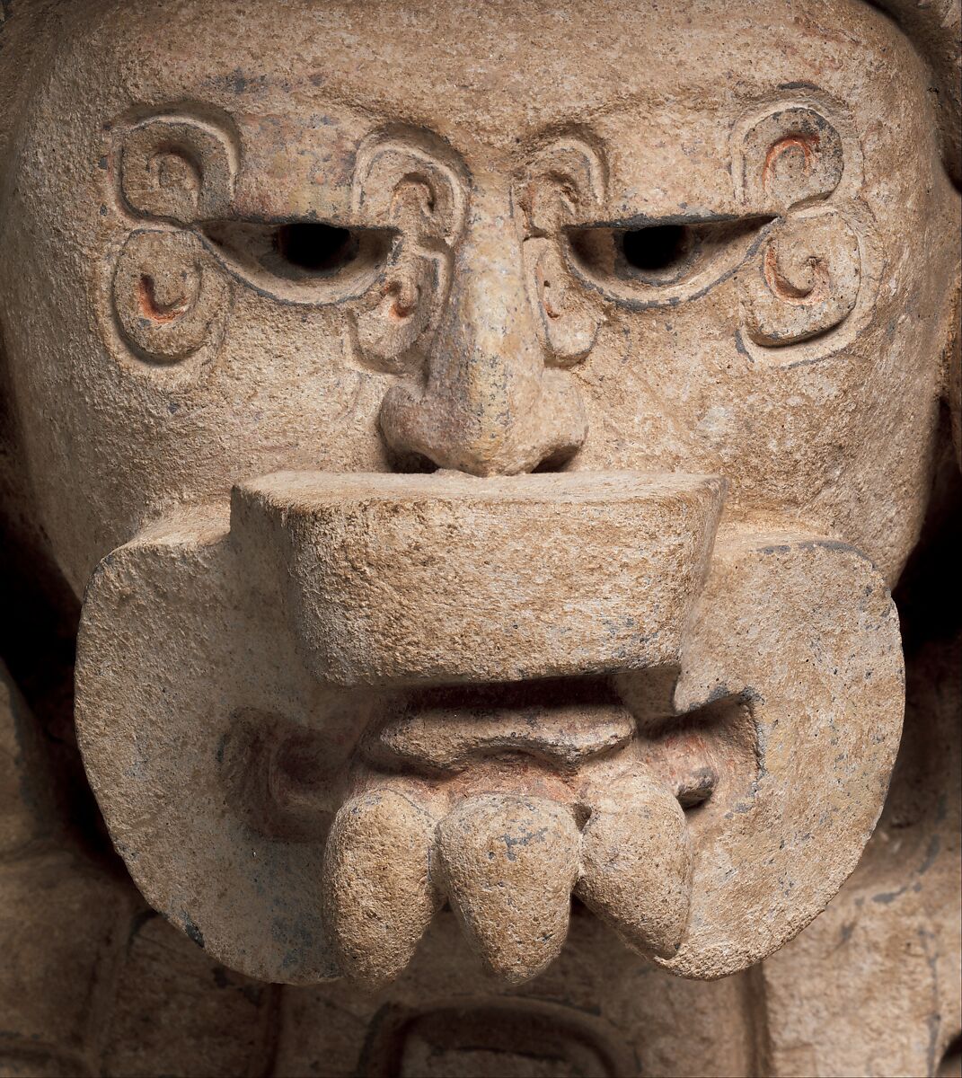 Effigy urn, Zapotec (Be'ena'a) artist(s), Ceramic, pigments, Zapotec