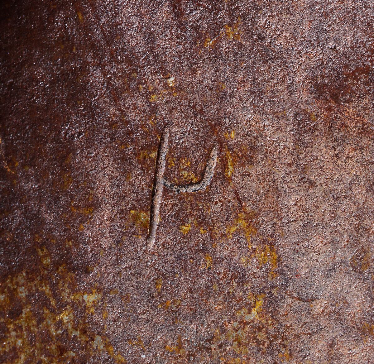 Defense for the Lower Right Leg (Greave), Steel, iron, silver, gold, leather, Turkish, possibly Bursa