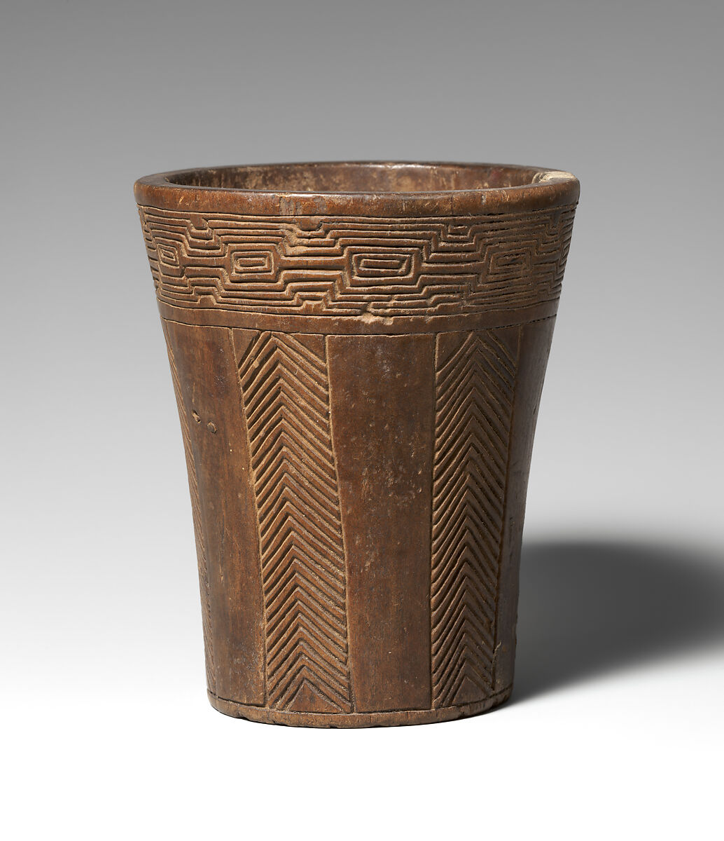 Kero (beaker), Inca artist(s), Wood, Inca