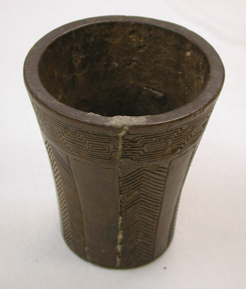 Kero (beaker), Inca artist(s), Wood, Inca